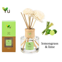 Lemongrass & Lime Aromatherapy Reed Diffuser (Ya) - 120 ml. Lemongrass & Lime Aromatherapy Reed Diffuser (Ya) - 120 ml.