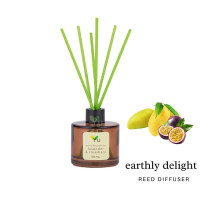 Earthly Delight mango and passion fruit Aromatherapy Reed Diffuser (Ya) - 50 ml. Earthly Delight mango and passion fruit Aromatherapy Reed Diffuser (Ya) - 50 ml.