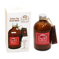 Mask for oily skin with green tea extract (Madame Hange) - 50g. Mask for oily skin with green tea extract (Madame Hange) - 50g.