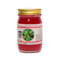 Red Thai balm for body warming (Rajvijn) - 100g.