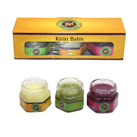 Balms of herbs with sesame oil set (Kirin Balm) - 3 * 20 gr. Balms of herbs with sesame oil set (Kirin Balm) - 3 * 20 gr.