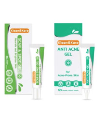 Klean&Kare Anti Acne Gel + Klean&Kare Scar & Spot Gel 5gr x 2 Pcs