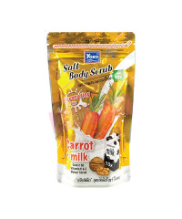 Spa Milk Salt Scrub Body Carrot (Yoko) - 350g.