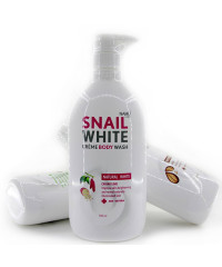 Cream shower gel SNAIL WHITE clarification and hydration (NAMU LIFE) - 500ml.
