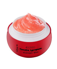 Tomato Lycopene&Nano Multi Vitamine Over night mask (SCENTIO) - 50ml.