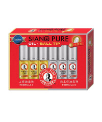 SIANG PURE Ball-Tip Yellow&White set 3ml x 6 pcs.