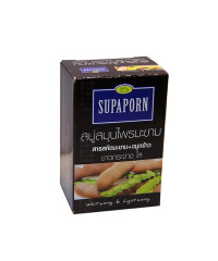 Soap with tamarind and oil of rice sprouts (Supaporn) -100g.