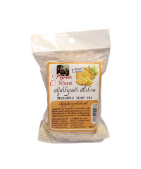 Natural pineapple soap in a washcloth (P.S. Beauty) - 100g.