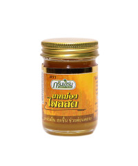 Yellow Thai balm with ginger and orange (Green Herb) - 50g.
