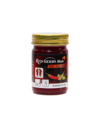 Warming balm red chili formula (Novolife) - 50g.