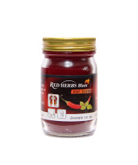 Warming balm red chili formula (Novolife) - 100g.
