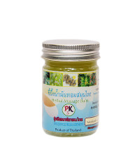Light green herbal body balm (Orange Jeed House) - 50g.