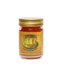 Thai yellow Plai Balm on the basis of turmeric (Novolife) - 50g.