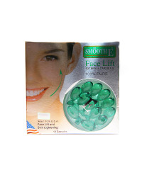 Face Lift External Capsules 100% Pure  (SMOOTH E) -12 capsule.