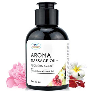 Massage Oil Aroma Body Flowers Scent (Thaicream) - 90 Ml. Massage Oil Aroma Body Flowers Scent (Thaicream) - 90 Ml.