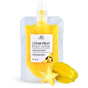 Miracle Star Fruit Salt Scrub (Thaicream) - 80ml. Miracle Star Fruit Salt Scrub (Thaicream) - 80ml.
