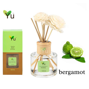 Bergamot Aromatherapy Reed Diffuser (Ya) - 120 ml. Bergamot Aromatherapy Reed Diffuser (Ya) - 120 ml.