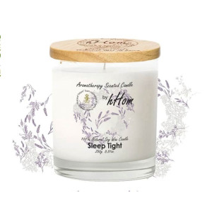 Sleep Tight Aromatherapy Soy Wax Candle (H-hom) - 250g. Sleep Tight Aromatherapy Soy Wax Candle (H-hom) - 250g.