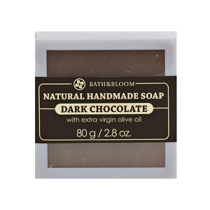 Dark Chocolate Natural Soap (Bath&Bloom) - 80g. Dark Chocolate Natural Soap (Bath&Bloom) - 80g.