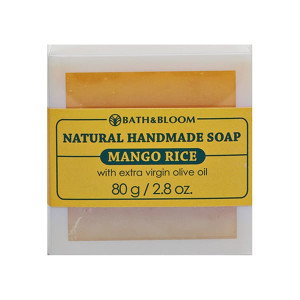 Mango Rice Natural Soap (Bath&Bloom) - 80g. Mango Rice Natural Soap (Bath&Bloom) - 80g.