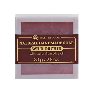 Wild Orchid Natural Soap (Bath&Bloom) - 80g. Wild Orchid Natural Soap (Bath&Bloom) - 80g.
