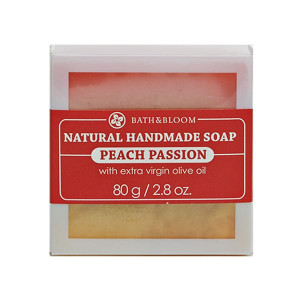 Peach Passion Natural Soap (Bath&Bloom) - 80g.