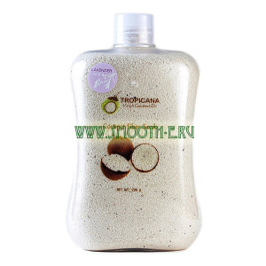 Body Scrub Coconut oil of lavender (Tropicana) - 200g. Body Scrub Coconut oil of lavender (Tropicana) - 200g.