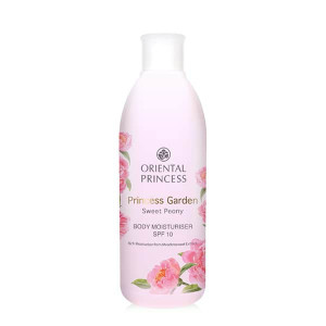 Princess Garden Sweet Peony Body Moisturiser SPF 10 (Oriental Princess) 250 g. Princess Garden Sweet Peony Body Moisturiser SPF 10 (Oriental Princess) 250 g.