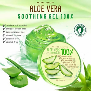 Aloe Vera Soothing Gel 100% (Nature Perfect) -50 ml. Aloe Vera Soothing Gel 100% (Nature Perfect) -50 ml.