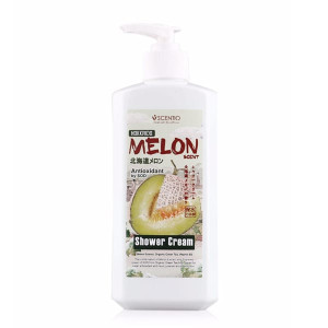 Scentio Hokkaido Melon Scent Shower Cream (SCENTIO) - 490ml. Scentio Hokkaido Melon Scent Shower Cream (SCENTIO) - 490ml.