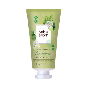 Homegrown Lemongrass Hand Cream (Sabai Arom) 30 g. Homegrown Lemongrass Hand Cream (Sabai Arom) 30 g.