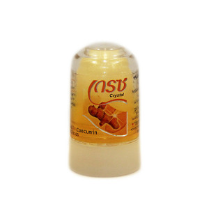 Deodorant crystal body with turmeric (Novolife) - 70g. Deodorant crystal body with turmeric (Novolife) - 70g.