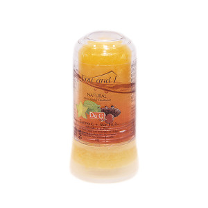 Deodorant for the body crystal with Curcuma and Carambol (You and I) - 80g.