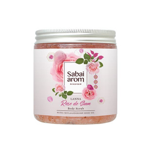 Rose de Siam Body Scrub (Sabai Arom) - 300g. Rose de Siam Body Scrub (Sabai Arom) - 300g.