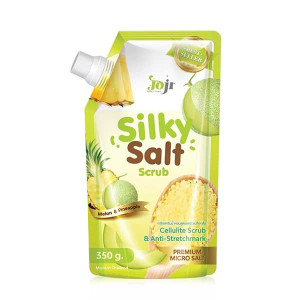 Silky Spa Salt Scrub Melon & Pineapple (Joji) 350g. Silky Spa Salt Scrub Melon & Pineapple (Joji) 350g.