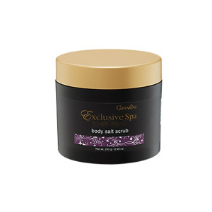 Body Salt Scrub that gently removes rough and dull skin (Giffarine) - 240g. Body Salt Scrub that gently removes rough and dull skin (Giffarine) - 240g.