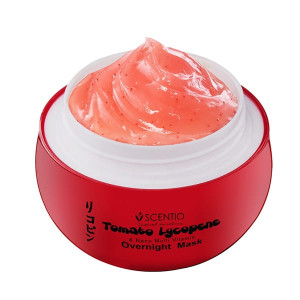 Tomato Lycopene&Nano Multi Vitamine Over night mask (SCENTIO) - 50ml. Tomato Lycopene&Nano Multi Vitamine Over night mask (SCENTIO) - 50ml.