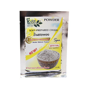 Mask for face and body from White Thai Clay (Bio Way) - 20g. Mask for face and body from White Thai Clay (Bio Way) - 20g.