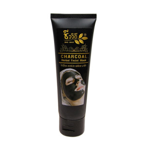 Bamboo Charcoal Facial Mask Natural Herbal Black Heads Pimples (Bio Way) - 100 g. Bamboo Charcoal Facial Mask Natural Herbal Black Heads Pimples (Bio Way) - 100 g.