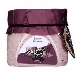 Riceberry cream Salt Scrub (SCENTIO) - 200ml. Riceberry cream Salt Scrub (SCENTIO) - 200ml.