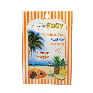 Gel peeling roll for the face with Pineapple and Papaya extract (Facy) - 15g. Gel peeling roll for the face with Pineapple and Papaya extract (Facy) - 15g.