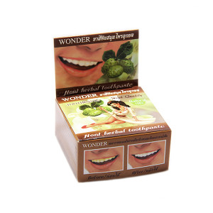 Toothpaste Fruit Extract Herbal Wonder (SIAM HERB) - 25g. Toothpaste Fruit Extract Herbal Wonder (SIAM HERB) - 25g.