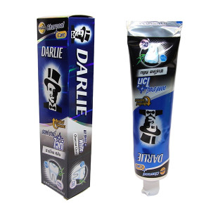 Toothpaste All Shiny Charcoal Clean Size (Darlie) - 140g. Toothpaste All Shiny Charcoal Clean Size (Darlie) - 140g.