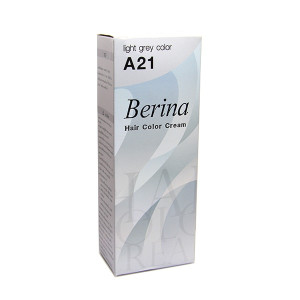 Cream hair color light gray - A21 (Berina) - 60g. Cream hair color light gray - A21 (Berina) - 60g.