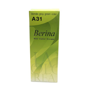 Cream hair dye gray-green blond - A31 (Berina) - 60g. Cream hair dye gray-green blond - A31 (Berina) - 60g.