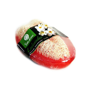 Natural handmade soap with luffa (Saboo) - 100g. Natural handmade soap with luffa (Saboo) - 100g.
