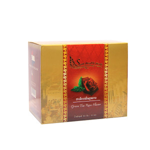 Green tea with petals of tea-rose (Siam Health Herbs) - 30 bags. Green tea with petals of tea-rose (Siam Health Herbs) - 30 bags.