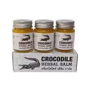 Orange Crocodile Herbal Balm - 50g * 3pcs. Orange Crocodile Herbal Balm - 50g * 3pcs.