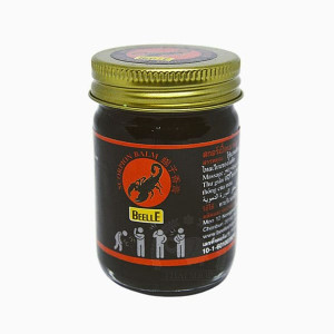 Thai black balm with scorpion venom (Beelle) - 100g.