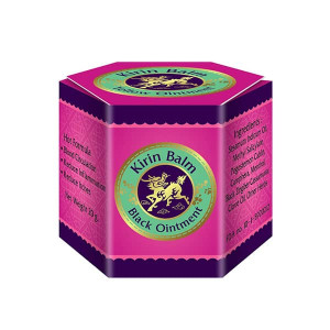 Black Ointment balm black plai formula (Kirin Balm) - 20 g. Black Ointment balm black plai formula (Kirin Balm) - 20 g.